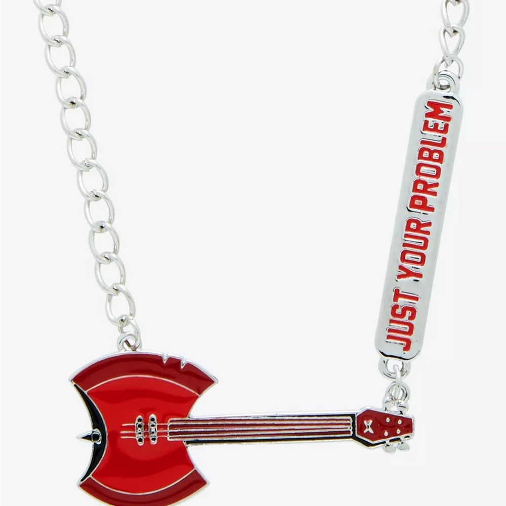Adventure Time Marceline‎ Bass Guitar Necklace Hot Topic - Picture 3 of 3